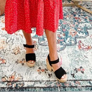 Dr Scholl's wooden sandals